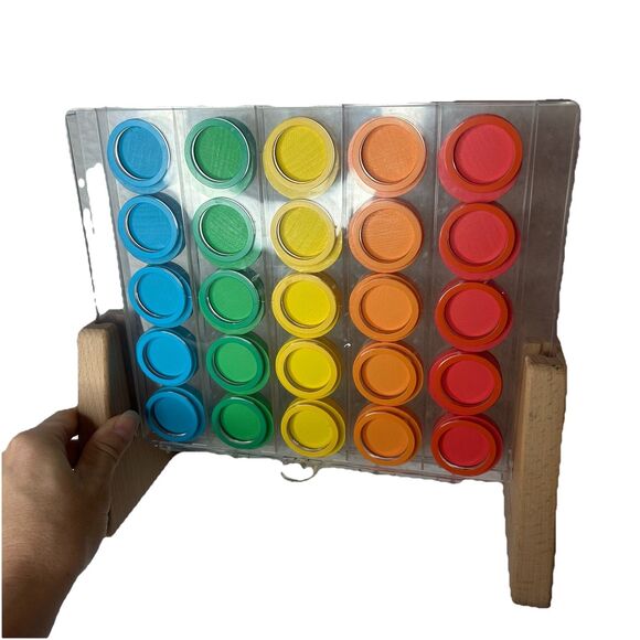 Lovevery Montessori Sorting Checkers Toy Learning Colors - Picture 1 of 4